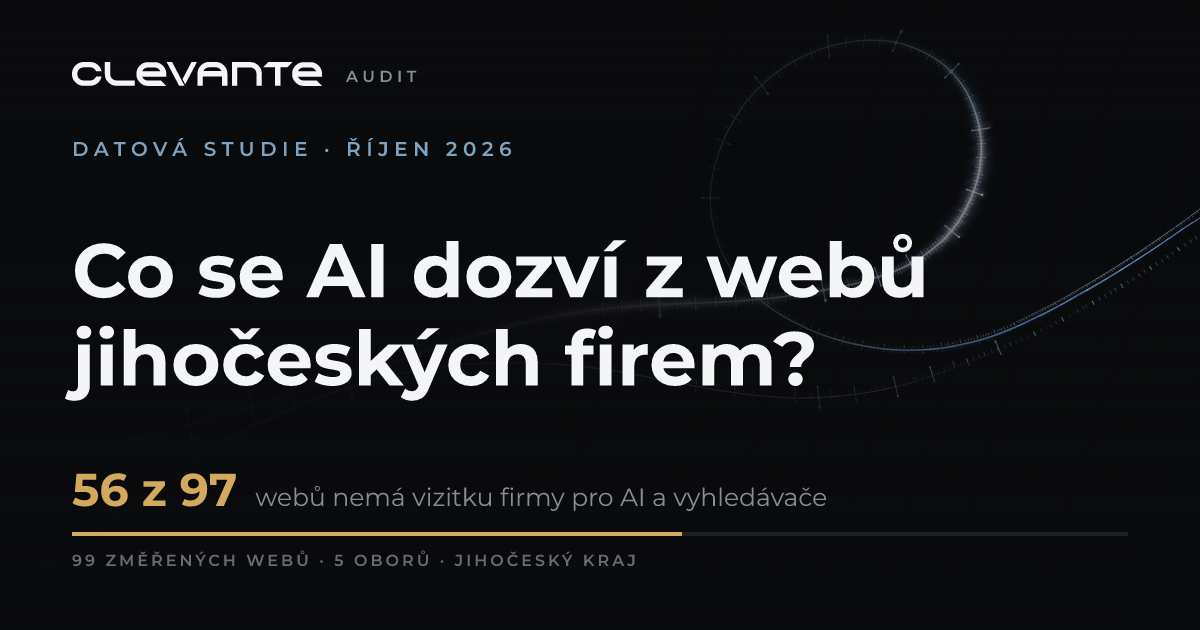 Obrázek pro sdílení: Weby jihočeských firem 2026